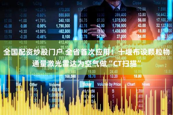 全国配资炒股门户 全省首次应用！十堰布设颗粒物通量激光雷达为空气做“CT扫描”